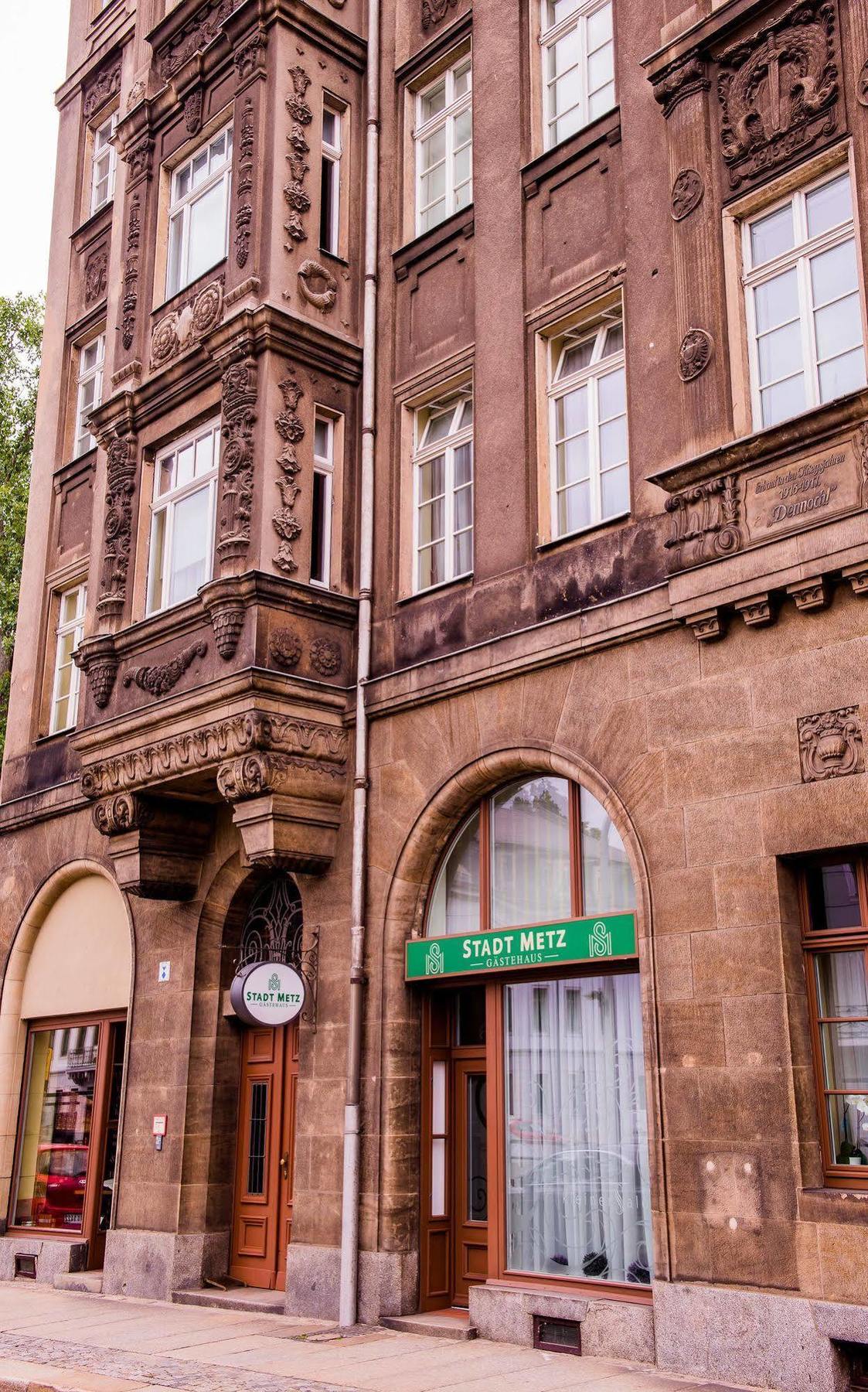 Apartmenthaus Stadt Metz 德累斯顿 外观 照片